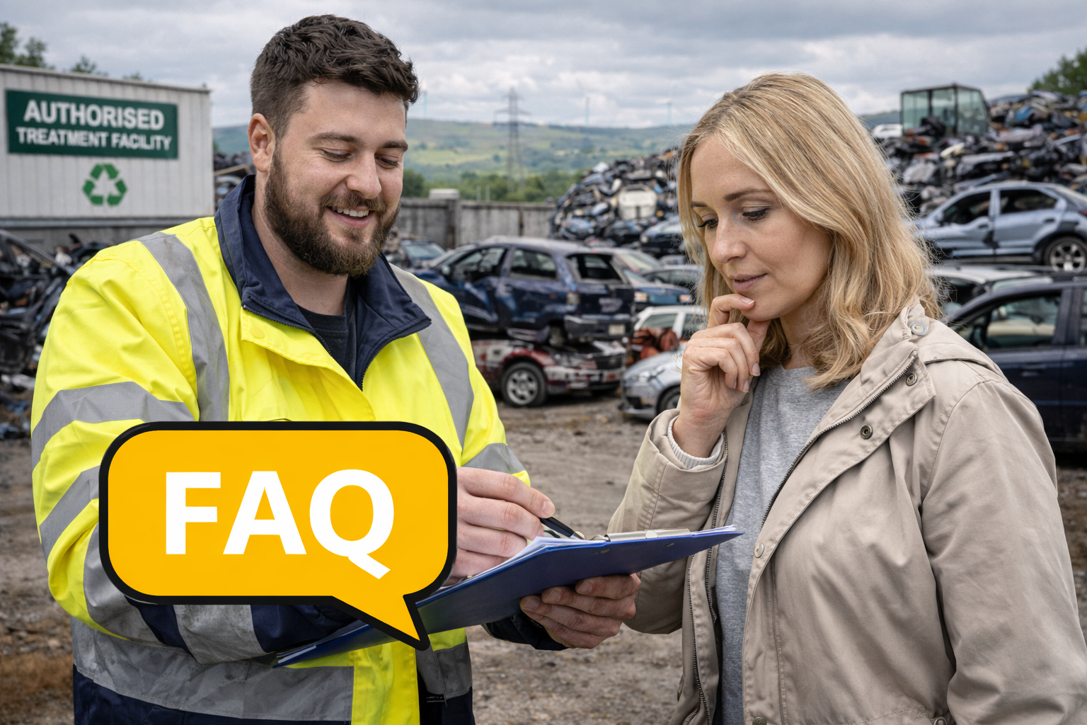 Scrap car FAQs and advice in High Bentham