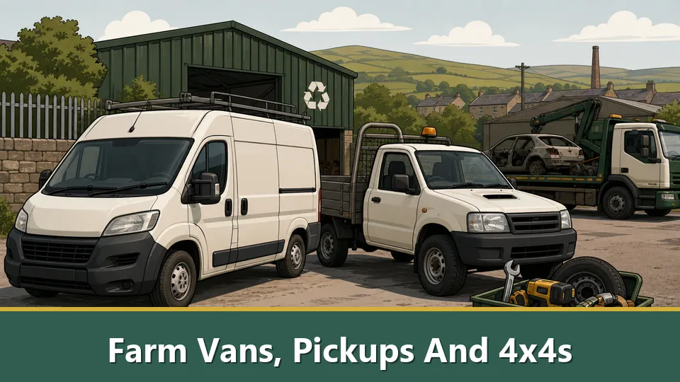 Farm Vans, Pickups And 4x4s