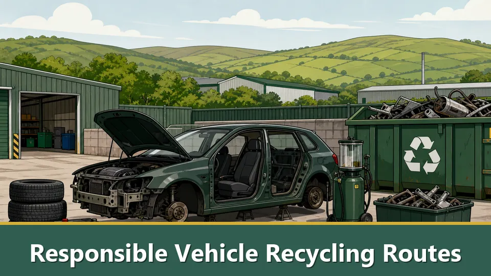 Responsible Vehicle Recycling Routes