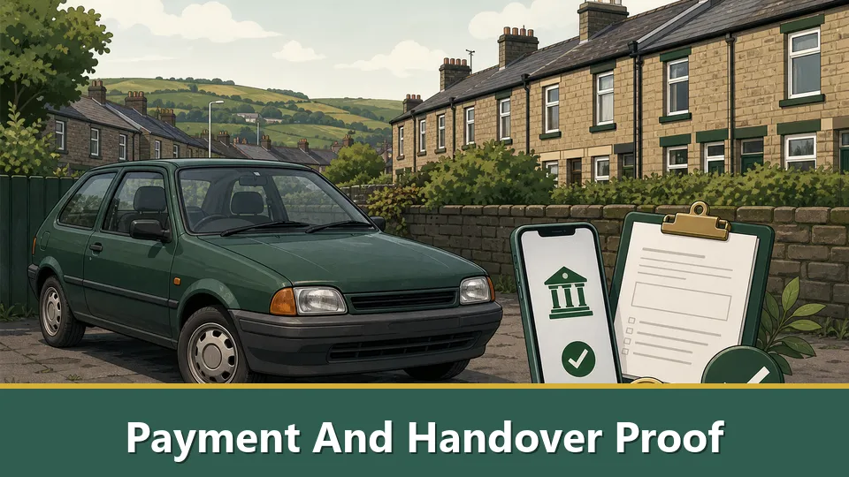 Payment And Handover Proof